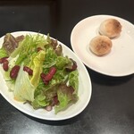カフェダイニング　ルート - セットのサラダ＆パン