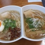 Ramenkiwami - 二色めん800円