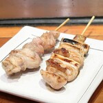 やきとり 正や - せせり、ねぎま