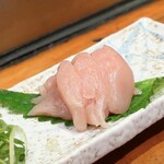 やきとり 正や - 丹波地鶏ささみお造り