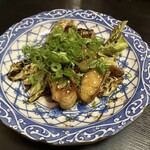 焼き鳥かわばた - ホルモン炒め