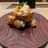 小皿のまぐろとさば。 西新宿