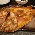 大船渡温泉 - キンメの一夜干しの焼き物