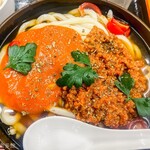 麺紡 - 冷製あい盛りぶっかけ