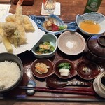 味処 季布や - 天ぷら膳　二ノ天ぷらの写真は撮り損ねてしまいました