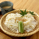 Himi udon with sesame sauce