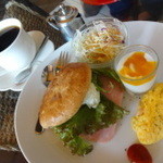 Garden Cafe 和さび - モーニング　パーカーサンド