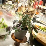 カンポフェリーチェ - ランチビュッフェコーナー