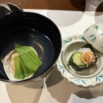 水上山荘 - 蛤の白出汁潮