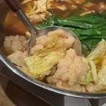 博多牛もつ鍋 なの川 - 牛もつ鍋