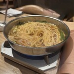 博多牛もつ鍋 なの川 - 【〆】ちゃんぽん麺