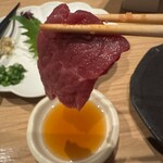 博多牛もつ鍋 なの川 - 極希少 生馬刺し赤身 福岡