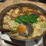 博多牛もつ鍋 なの川 - 牛もつ鍋