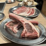生ラムジンギスカン 新なるぼんず すすきの本店 - ラムチョップ