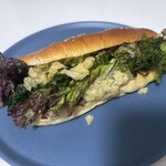 ブランジュリー パリの空の下 - コシアブラのサンドイッチ