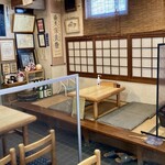 北大通　東家 - この席が呑助たちの定位置だったね