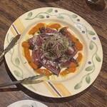 バル・イスパニヤ - カツオのカルパッチョ
