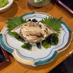うきよ寿し - 大将に｢何か酒の肴を…｣とお願いして提供されたワタリガニ。