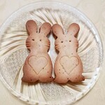 カフェ ベーネ - うさぎさんクッキー