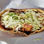 Lider Kebab - ケバブサンド350円。ボリュームあって安い。