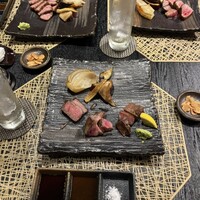 鉄板焼き 太縁 - 