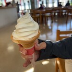 万葉の里 うまくた店 - ソフトクリーム