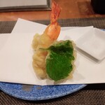 手打ち蕎麦 たがた - 天ぷら