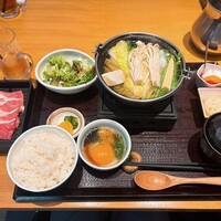 江戸前肉割烹 宮下 - 黒豚の塩すき焼き御膳
