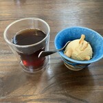 ぽくぽく - 黒烏龍茶とバニラアイス(200円)