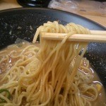 六角ラーメン梅之や - 太麺