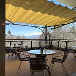 自然郷ライフショップ - テラス席です♪