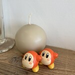 喫茶tton - まんまるキャンドルと小ワド兄弟