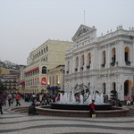 Margaret's cafe e Nata - セナド広場（ここから徒歩五分程度の場所にあります）