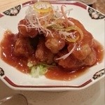 Chuugokuryouritoukarin - 鶏肉の唐揚げ 香味ソースかけ