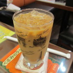 ミカドコーヒー - アイスカフェオレ　５５０円