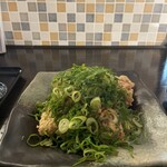 食屋 粹美 - 鶏唐ねぎまみれ❤︎