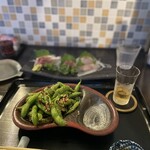 食屋 粹美 - 枝豆ペペロンチーノ❤︎