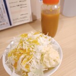 とんかつ そら - キャベツ