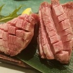 肉の割烹 田村  - おすすめ 厚切りタン