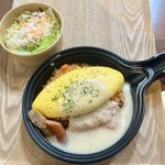 村レストラン ポワール - ・オムライス ホワイトソース