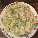 長崎くんち - 皿うどん・太麺（大盛）