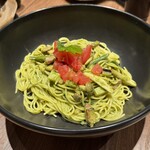 釜あげスパゲッティ すぱじろう - ■すぱじろうのジェノベーゼ¥1,628