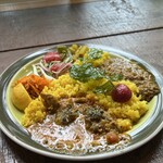 草村サイト - 料理写真:あいがけ　1400円
