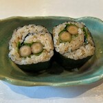 うえさわ - 山牛蒡の醤油漬けの巻物