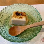 うえさわ - りんごソースのパンナコッタ