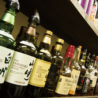 旨いと思ったものだけ！90種以上の豊富なドリンクを取り揃え◎