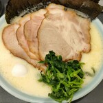 丸花 - ラーメン豚骨塩　肉増し.のり増し 2025 .05.29