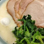 丸花 - ラーメン豚骨塩 肉増し.のり増し 2025 .05.29