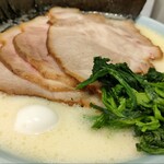 丸花 - ラーメン豚骨塩　肉増し.のり増し 2025 .05.29