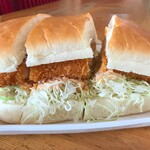 コメダ珈琲店 - 海老カツパン